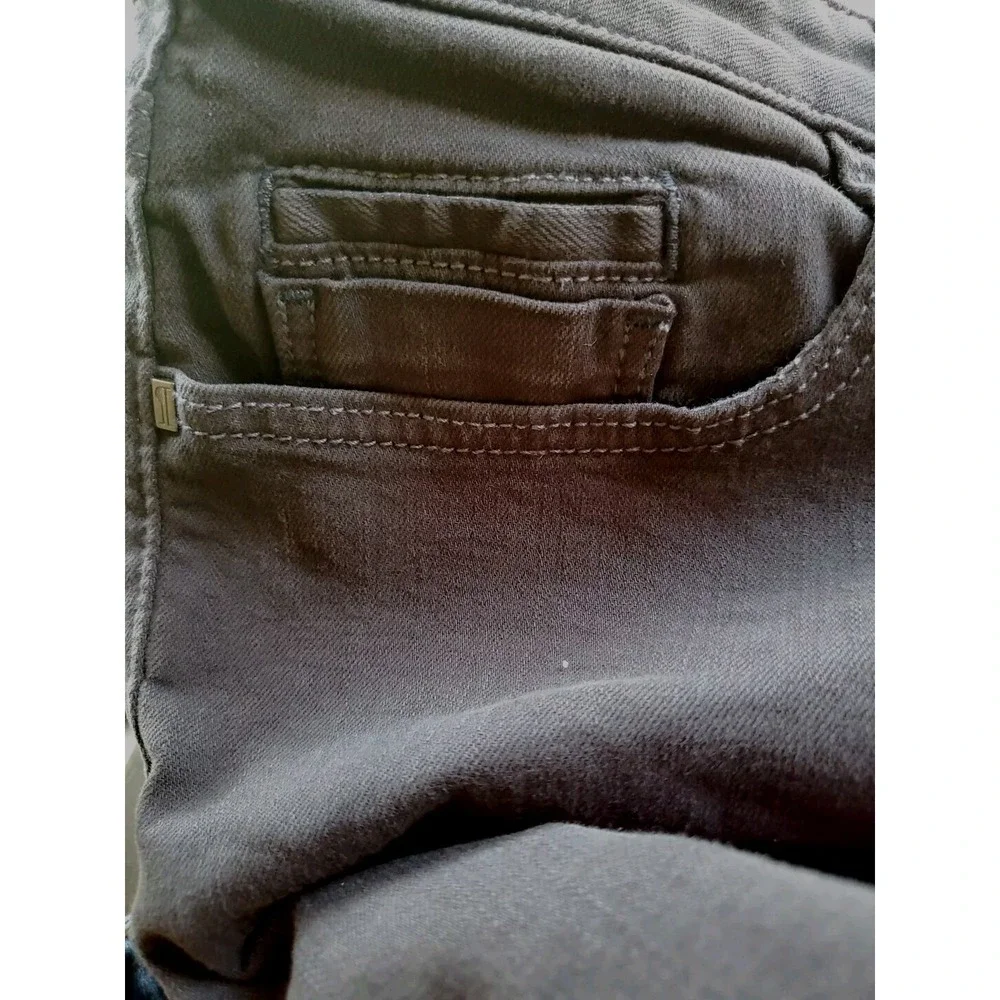 Pilcro & The‎ Letterpress Fit Stet Gray Denim Jean Shorts Sz 35 Boutique stretch